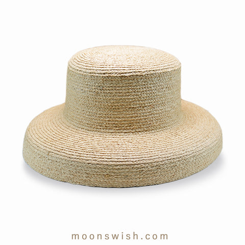 Natural Raffia Straw Hat