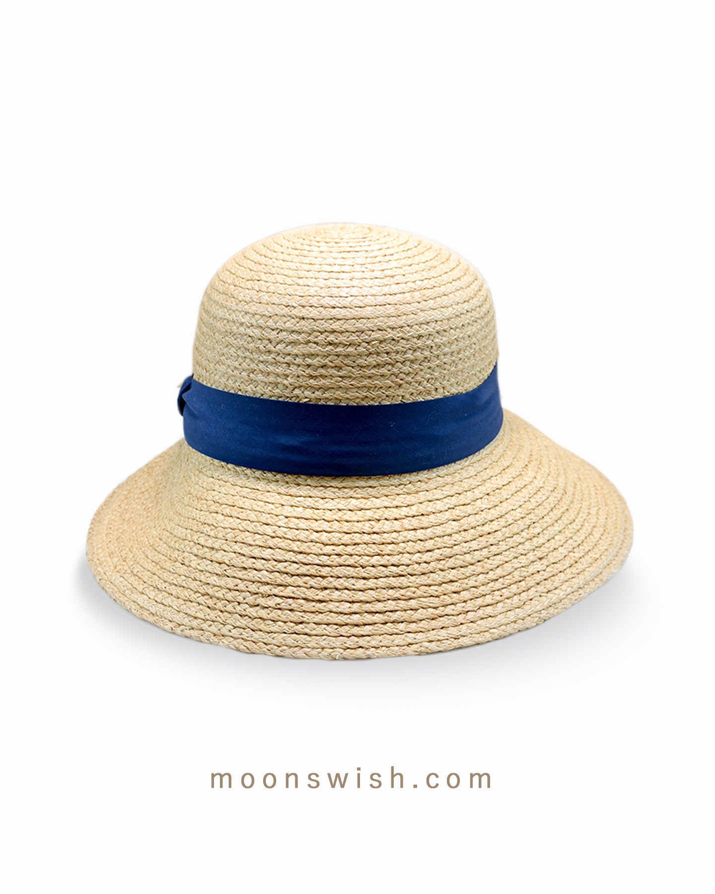 Natural Raffia Straw Hat– Moon's Wish