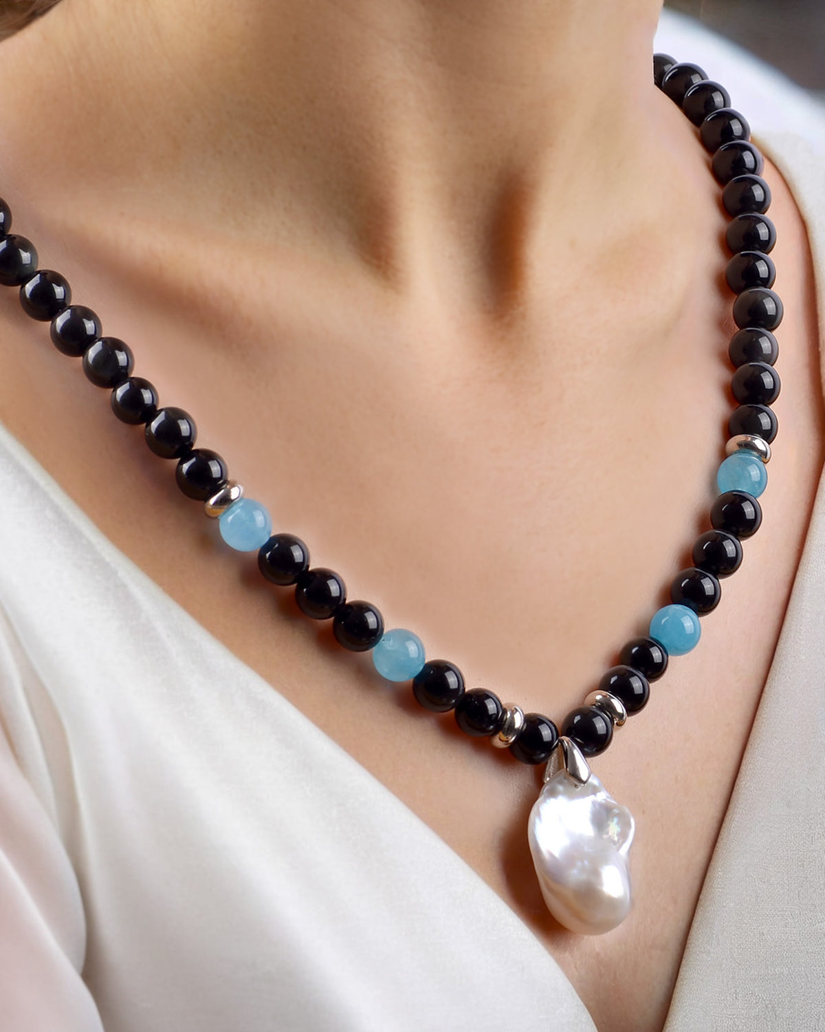IMANI STONE NECKLACE