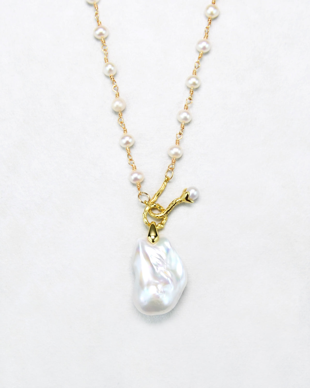 Baroque on sale pearl pendant